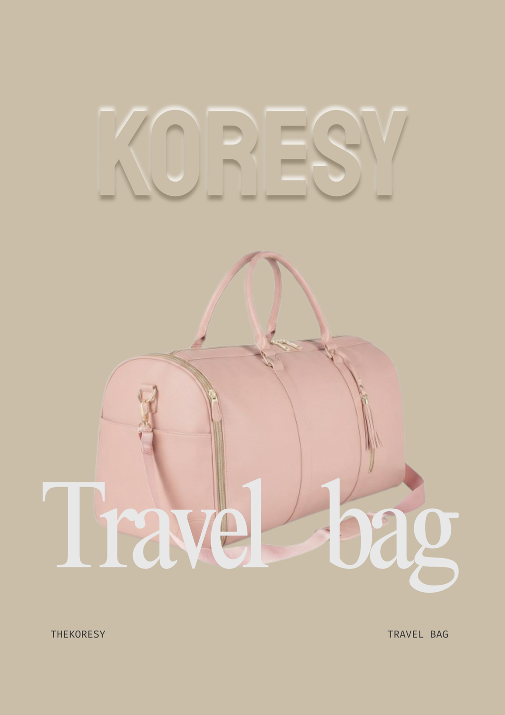 Essential 2-in-1 Foldable Garment Duffle Bag