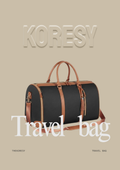 Koresy Travel Bag Navy