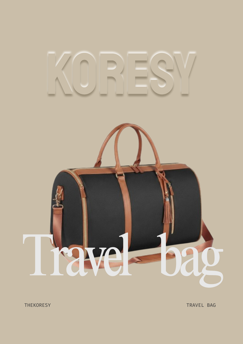 Koresy Travel Bag Navy