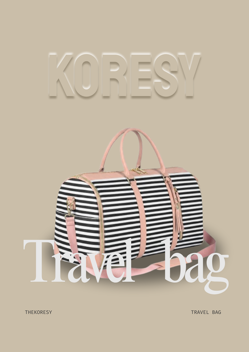Koresy Travel Bag Black